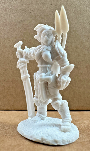 AMIRI, ICONIC BARBARIAN BUILT Reaper Bones Miniatures Fantasy DND RPG - Picture 2 of 4