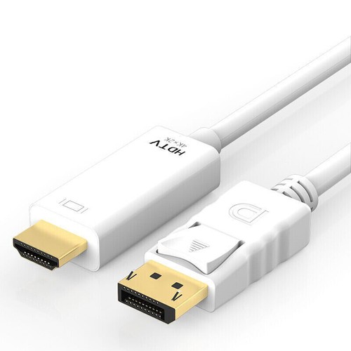 Display Port to HDMI Cable DP Adapter Converter Audio Video PC HDTV 1080P 60Hz - Picture 4 of 11