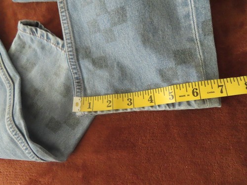 New Levis Strauss Men's 511 Slim Strong Blue Jeans Cordura Fabric 30x30 (31x30) - Picture 16 of 17