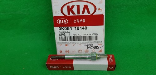 GENUINE KIA K2700 TRUCK 4 CYL 2.7 L DIESEL GLOW PLUG SET - Picture 2 of 2