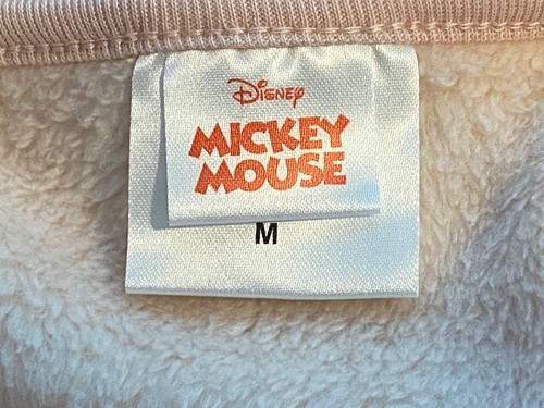 NWT DISNEY Big Girls Mickey and Minnie Cozy Plush Pullover Sweatshirt Size M 7/8 - Picture 4 of 7
