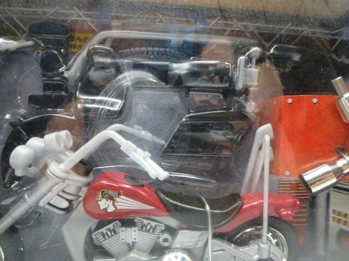 1999 Hitwheels Mechani Road Cannibal Custom Motor Cycle Die-cast Brand New - Picture 9 of 24