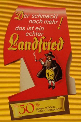 Dere schmeckt noch mehr das ist ein echter LANDFRIED werbung antik - Bild 2 von 4