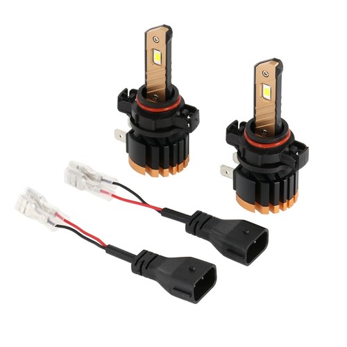 Kit de bombillas antiniebla LED AUXBEAM H11/9005/9006/9145/5202 DRLM blancas/amarillas - Imagen 12 de 20