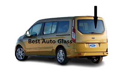 Fits: 2014-2023 Ford Transit Connect Rear Window Glass Without Wiper Hole-CLEAR - Picture 6 of 7
