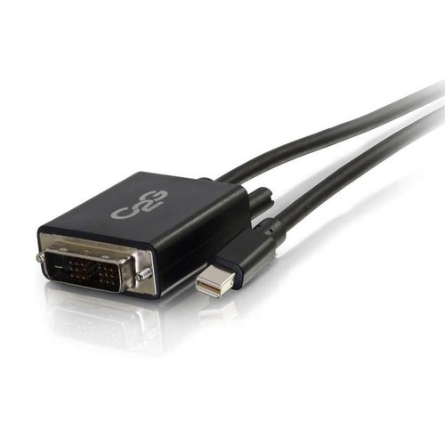 C2G Mini DisplayPort to Single Link DVI-D Monitor Adapter Cable 1m Black 84334