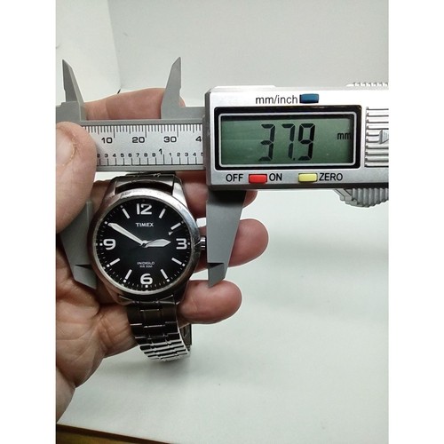 Timex Sunburst Gray Gradient Men's Vintage Watch - Picture 8 of 12