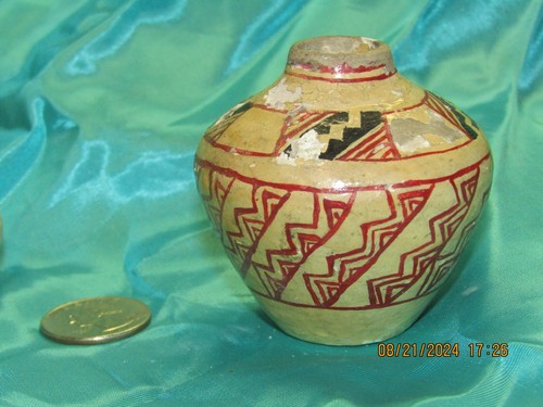 Hopi Pueblo Pottery? bowl! NATIVE AMERICAN! INDIAN! SCARCE! SIGNED! OLDER! #17 - Picture 2 of 7