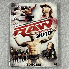 WWE: Raw The Best of 2010 DVD 2011 3-Disc Set  Bret Hart Shawn Michaels Farewell