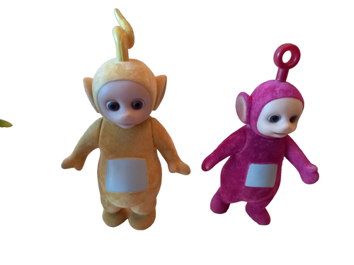 ***TELETUBBIES ORIGINALES 1996 POSABLE FIELTRO CUBIERTAS FIGURAS PO LAA TINKY DIPSY*** - Imagen 3 de 4