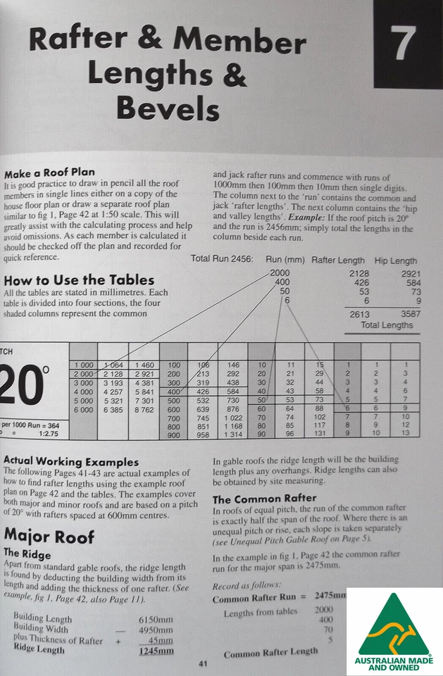 Roof Building Manual Step by Step Tables & Bevels 5th Edition Allan Staines - image 4 of 4