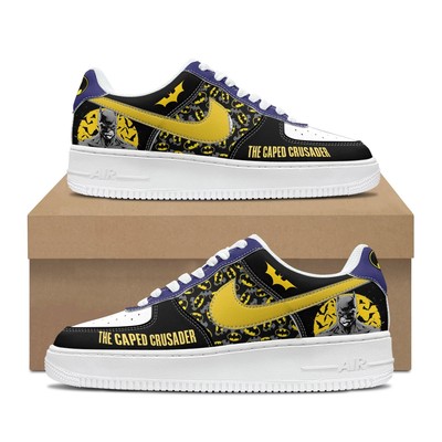 Batman The Caped Crusader Air Force 1 Shoes Batman Men Women Sneaker