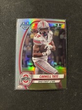 2024 Bowman University Chrome - Carnell Tate Silver Prizim #39