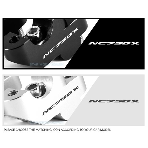 7/8 " Bar Clamps Handlebar Riser Adapter Fit For Honda NC750X NC 750X 16-21 - Picture 5 of 19