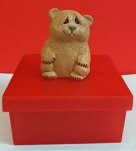 Hallmark Vintage 1995 Lou Rankin Little Creations Small Bear Figurine - No Box | eBay