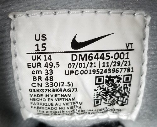 NIKE AIR MAX BW QS LYON SCHWARZ WOLFSGRAU SNEAKERS SCHUHE 2021 DM6445-001 (GR. 15) - Bild 14 von 14