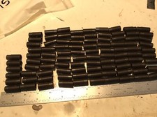 96 pc Mystery Threaded Parts, Inserts? Rod End? 9/16-12 OD 7/16-20 ID (95)