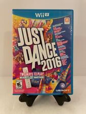 Just Dance 2016 (Nintendo Wii U, 2015) Complete Tested Working