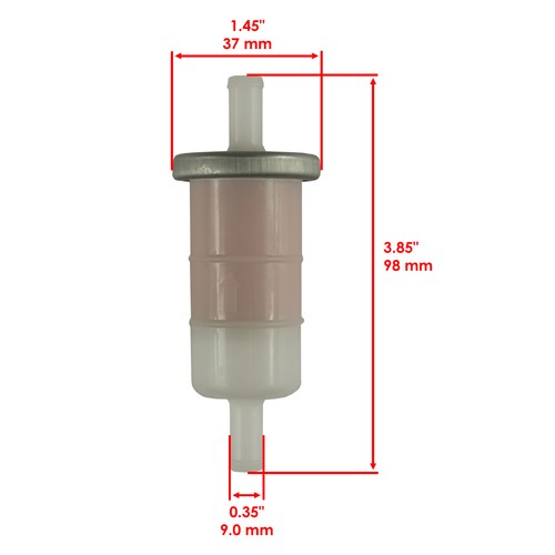 2x Fuel Filter for Yamaha XV1700 Road Star 1700 Midnight 2004-2007 - Picture 2 of 7