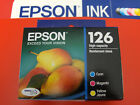 2018 Nib 3 Epson Genuine 126 Color Ink T126520 Nx330 Nx430 435 520 545