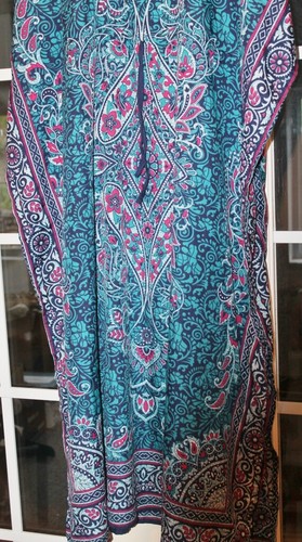 Long Beach Maxi Caftan One Size Kaftan Evening Wear, Robe,MuuMuu-Viscose-Choice - Picture 69 of 371
