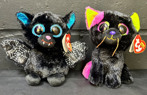 Ty Beanie Boos & Beanie Bäuche Halloween Konvolut 7 Plüschtiere - Bild 3 von 4