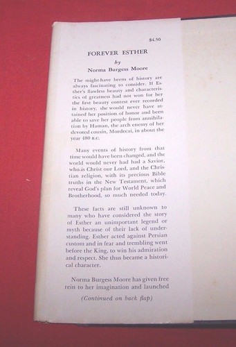 "Forever Esther" Norma Burgess Moore *1968* (Signed 1st Edition) HC/DJ - Picture 5 of 7