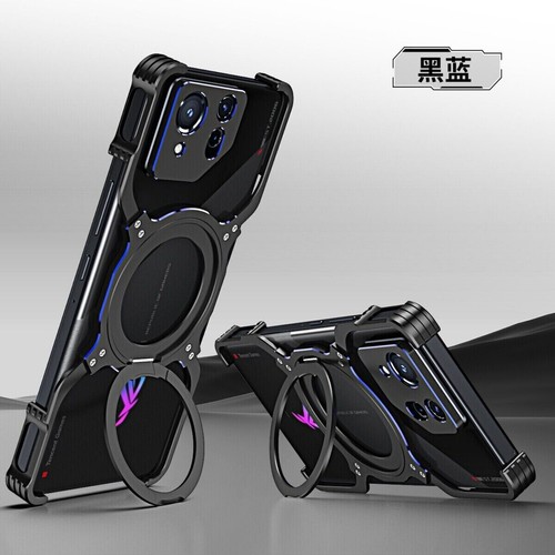 For Asus ROG Phone 8 Pro, Luxury X Shape Aluminum Metal Bumper Ring Case Cover - Picture 14 of 16