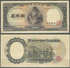 Japan (Bank of Japan)  P-93  5000 Yen  1957 UNC