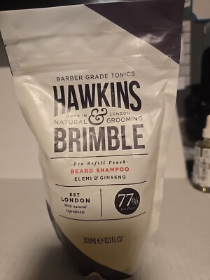 HAWKINS & BRIMBLE Elemi & Ginseng Beard Shampoo Refill 10.1 oz. 