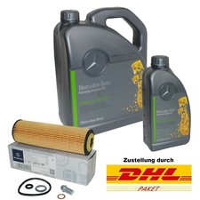 ORIGINAL MERCEDES Ölfilter mit 6L ORGINAL 229.51 5W30 C-E-Klasse CLK CLC SLC