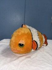 Aurora Vintage Y2K DREAMY EYES  Clownfish Fish  Big Eyes 11" Plush Stuffed Toy