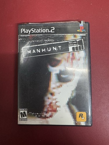 MANHUNT (Playstation 2 PS2)Works🔥Good Shape! - Picture 1 of 2