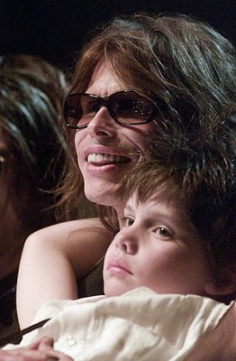 Steven Tyler his son Taj at mtvICON Aerosmith at Sony Studios in C- Old Photo 1