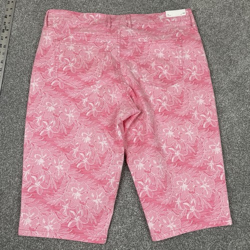 Tommy Bahama Shorts Capri Damen 32 (36x15) Boardwalk Soft Flamingo TW817001 Neu mit Etikett - Bild 12 von 13