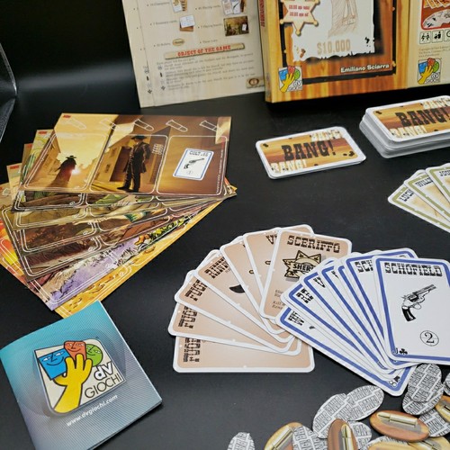 Bang! Wild West Card Game dV Giochi Cowboy Strategy Party Game Complete - Picture 2 of 7
