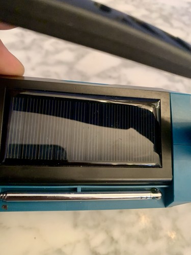 Notfall Wetter Radio mit Solar Lade Handkurbel Typ C Laden Blau - Bild 8 von 15