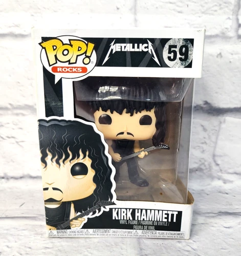Funko POP Rocks Metallica - Kirk Hammett #59 - Vinyl Collectable Figure
