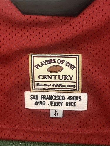 Camiseta Jerry Rice Jugadores del Siglo de los 49ers de San Francisco por Jeff Hamilton 48 - Imagen 4 de 7