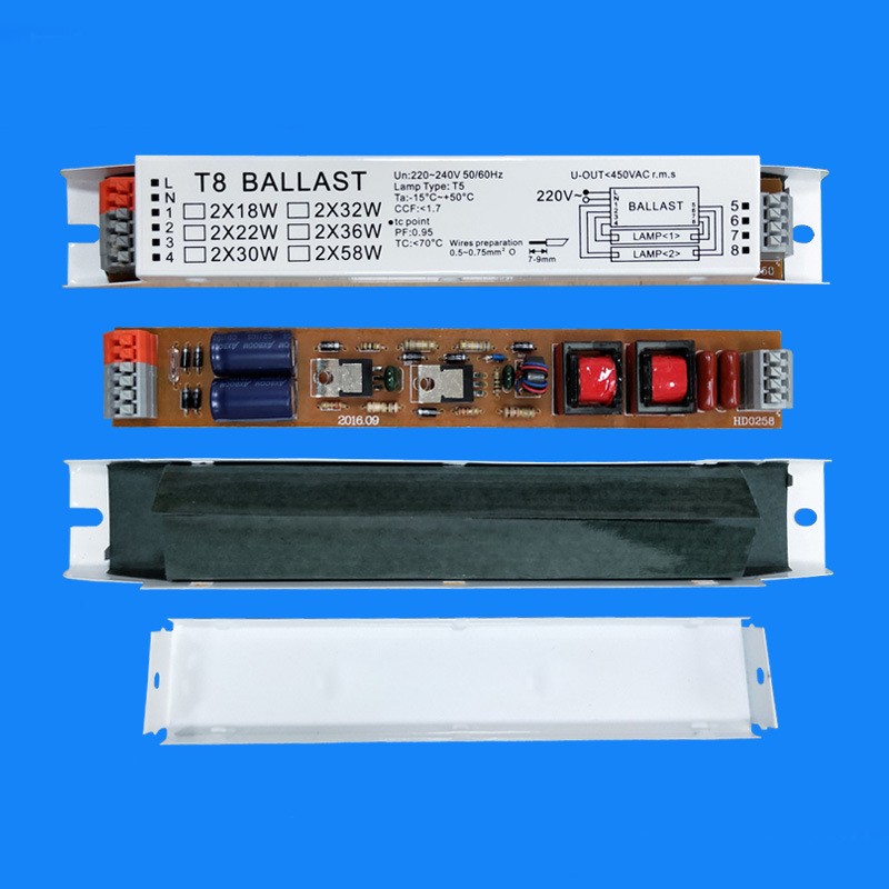 2x36W Elektronisches Vorschaltgerät EVG Für Leuchtstofflampe T8 Neonlampe Röhre