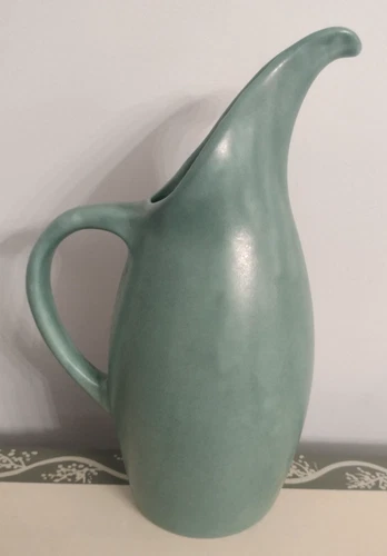 ROYAL HAEGER  #42 Mid Century Modern - Green Matte Finish Pitcher 10"