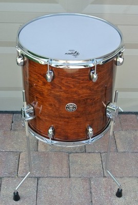   GRETSCH CATALINA CLUB 14'' GLOSS WALNUT FLOOR TOM for YOUR DRUM SET   857