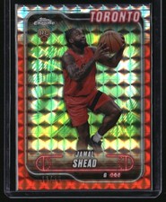 2024 Topps Chrome Jamal Shead Orange Geo Rookie 13/25 #174