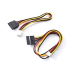 SATA 15 Pin Female To 4 Pin Female FDD Floppy Adapter Hard Drive Power Ca-DB