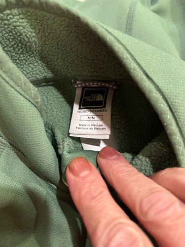 The North Face Girls Med. Pullover 1/4 Zip Mock Neck Long Sleeve Pullover. - Picture 6 of 6