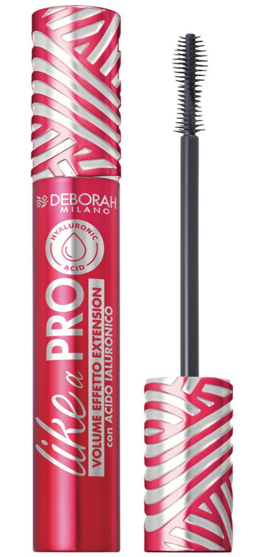 Debora Deborah Mascara Like A Pro Con Acido Ialuronico 1 St - Immagine 2