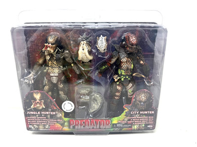 NECA Predator TRU Series Jungle Hunter City Hunter 2-Pack SEALED Figure