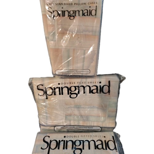 SPRINGMAID Full Sheet Set NEW Sierra Vista Vintage NOS - Picture 3 of 7
