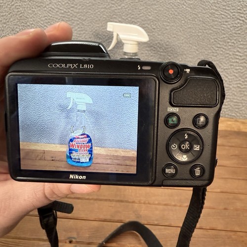 Nikon CoolPix L810 Digital Camera Nikkor 26X Wide Optical Zoom 8 GB SD Card - Picture 13 of 16