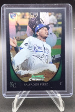 2011 Bowman Chrome Draft Picks & Prospects Salvador Perez #12 REFRACTOR RC